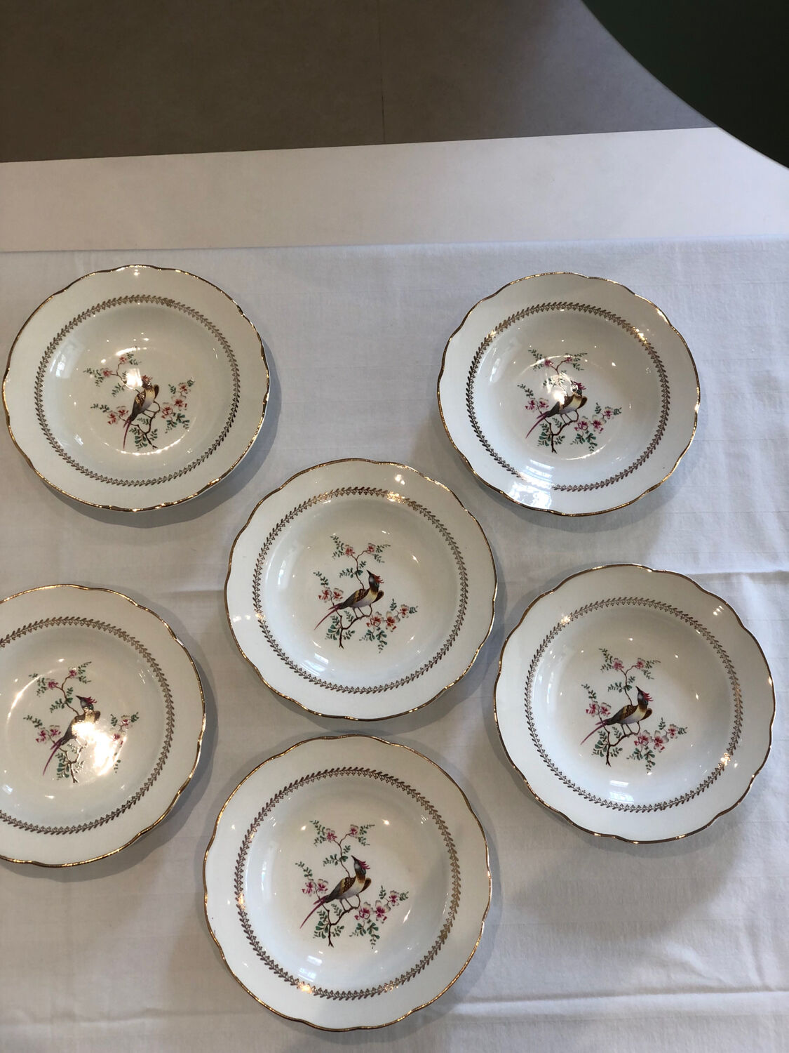 6 Gien Tokyo dinner plates