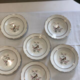 6 Gien Tokyo dinner plates