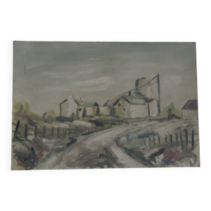 Tableau ancien signé