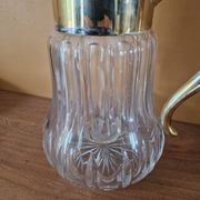 Jug for orangeade with crystal cooler, Hans Knabel, Esslingen.
