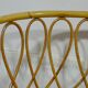 Bassinet baby rattan on foot