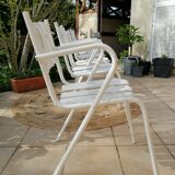 Vintage garden armchairs