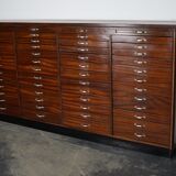 Vintage dutch mahogany jewelers / watchmakers cabinet, circa 1930