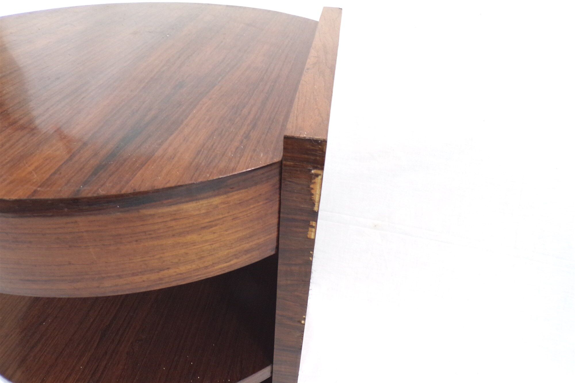 Art deco bedside table in rosewood veneer Michel Dufet