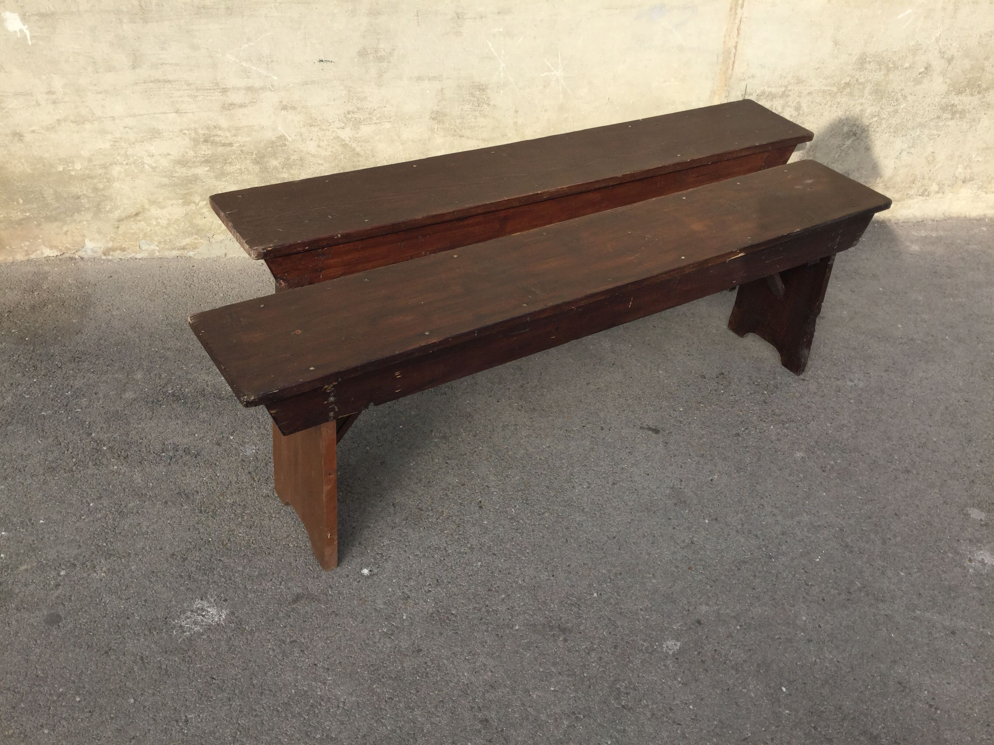 Vintage wooden bench