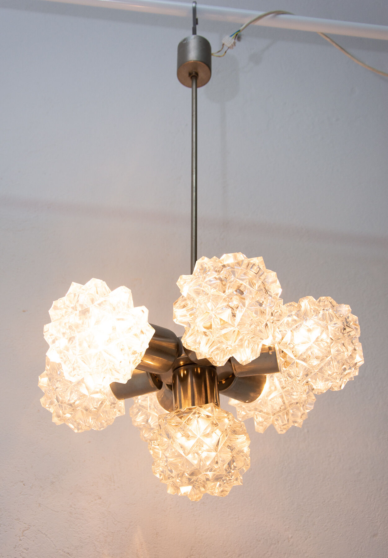 Chandelier for Kamenický Šenov, 1970