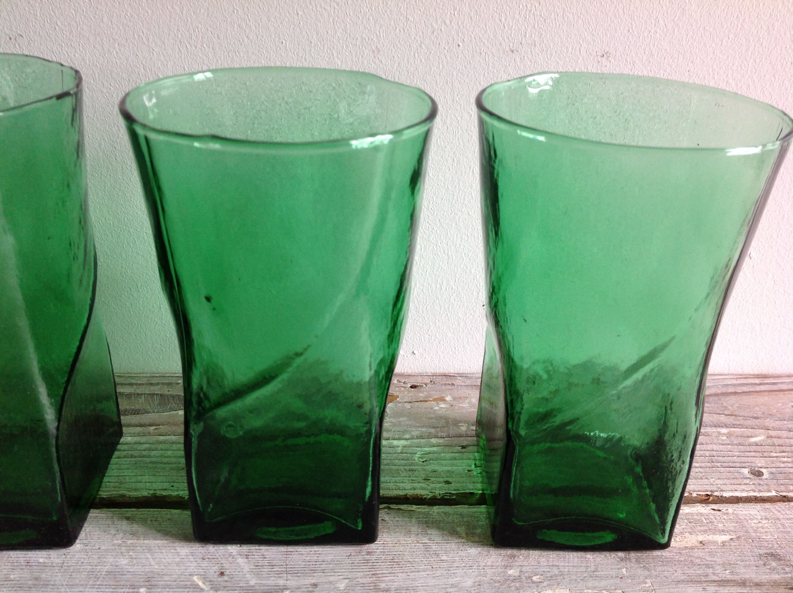 Série de 6 verres  vintage