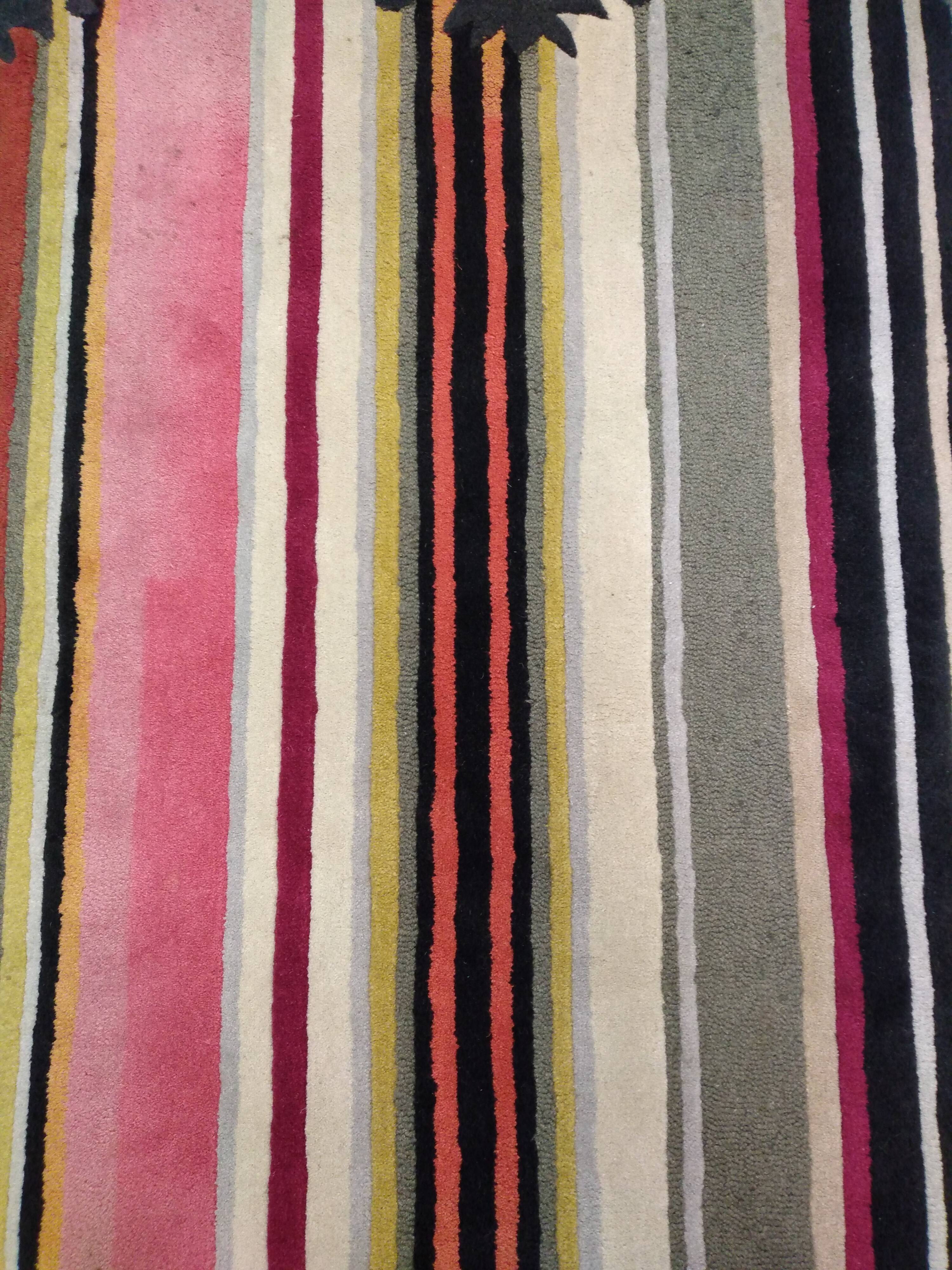 Kenzo rug "red pigalle" vintage