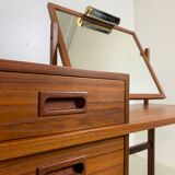 Mid-century teak dressing table by AB Glas & Trä, 1960s
