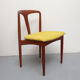 1960s chair teak Juliane from Johannes Andersen for Uldum, Dispo 6