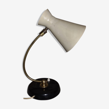 Articulated lamp circa 1950 lacquered metal and brass Italy