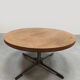 Table d'appoint ronde en design néerlandais vintage