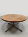 Vintage Dutch design round coffee table side table