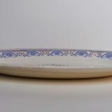Longwy oval earthenware dish