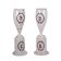 Paire de vases en céramique, Europe XIXe siècle