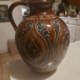 Earthenware pitcher