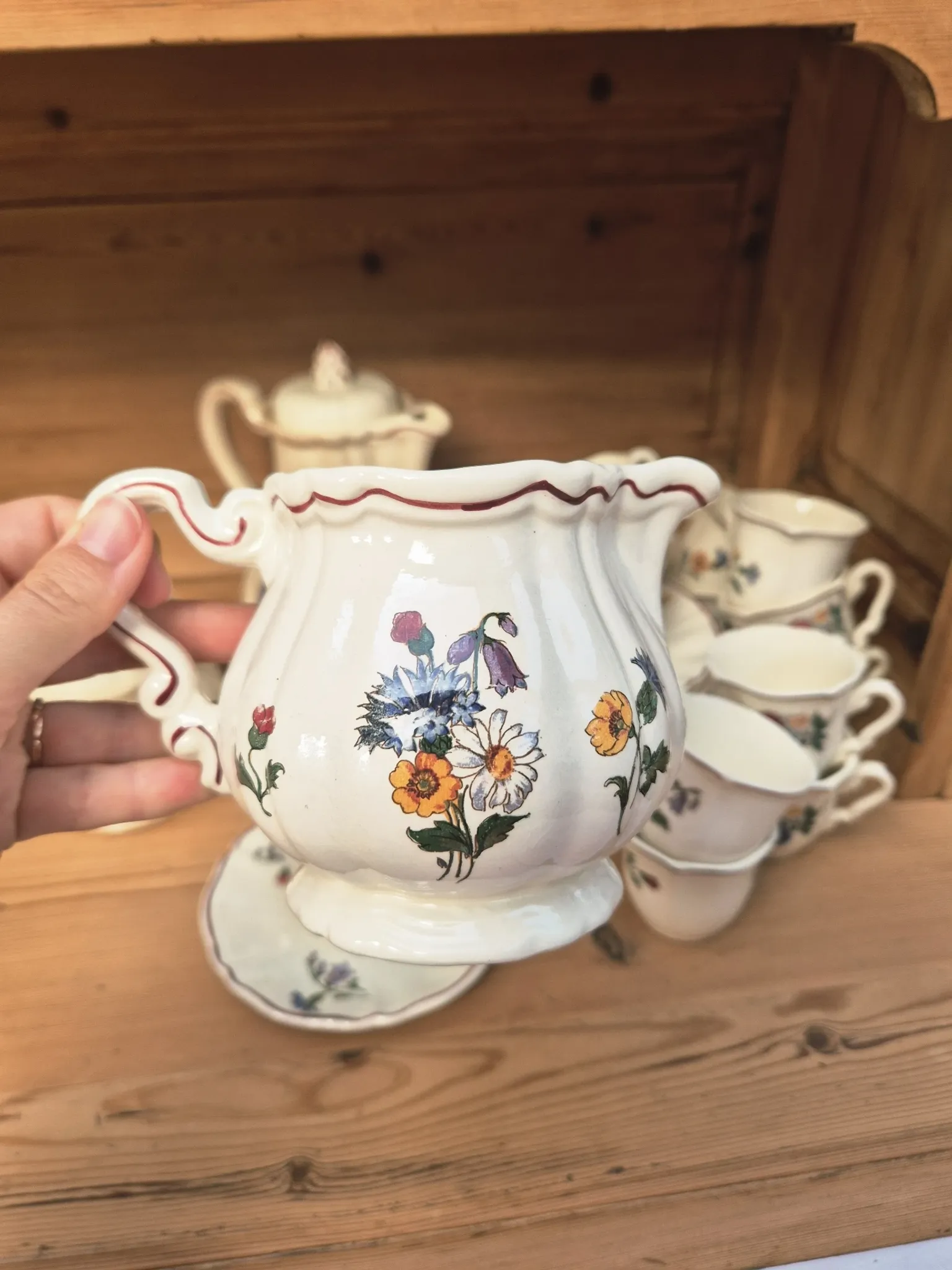 Complete tea and coffee service Sarreguemines