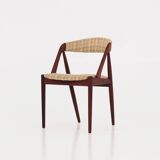 Set of four teak chairs, Danish design, 1970s, designer: Kai Kristiansen