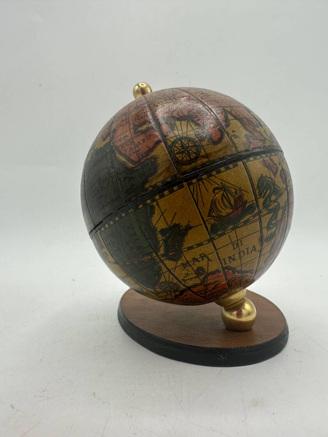 Vintage Earth Globe