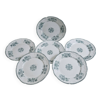 Assiettes à dessert Terre de Fer