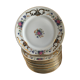 11 Dessert Plates in French porcelain