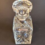 Carafe en cristal taillé main étiqueté S.L (St Louis ?)