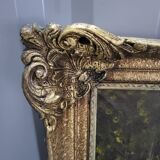 Signed oil painting on gilded wooden frame