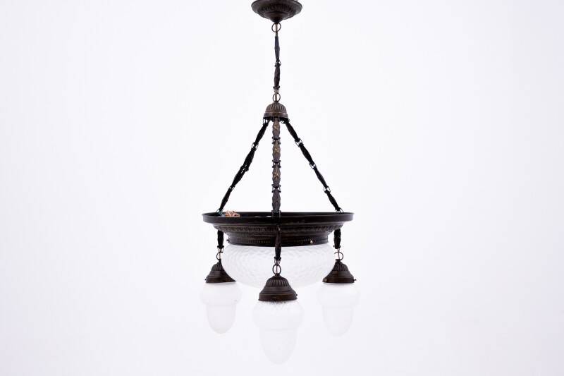 Chandelier, Poland, 1940s