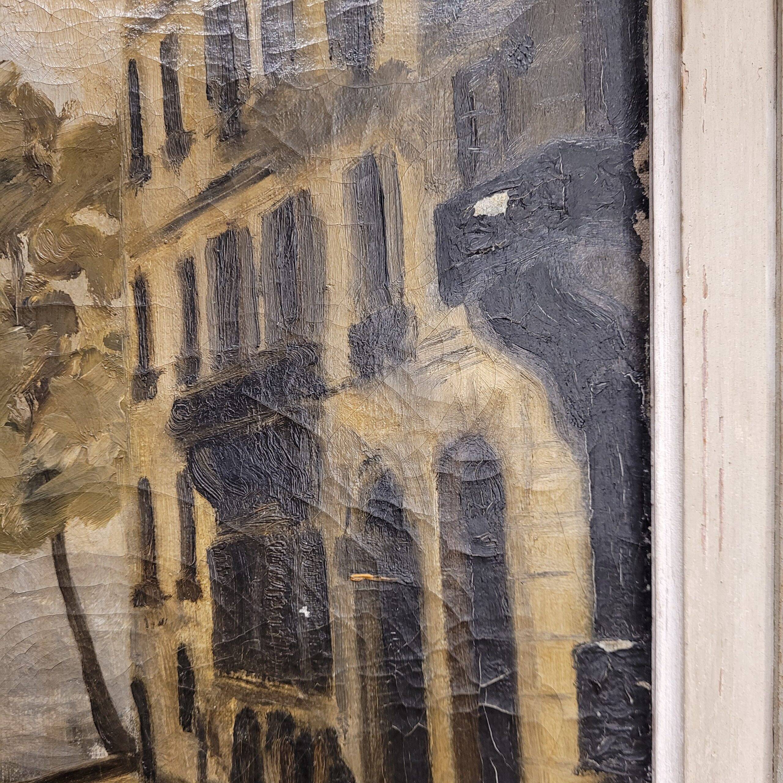« Pont Marie, Paris », postimpressionnisme, début XXe siècle – France