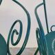 Série de 4 fauteuils de Jardin Fermob en fer ancien