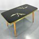 Table basse en verre du milieu du siècle, fabriquée en Allemagne, 1960