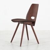 Set of 4 dining lollipop chairs by františek jirák for tatra, 60's