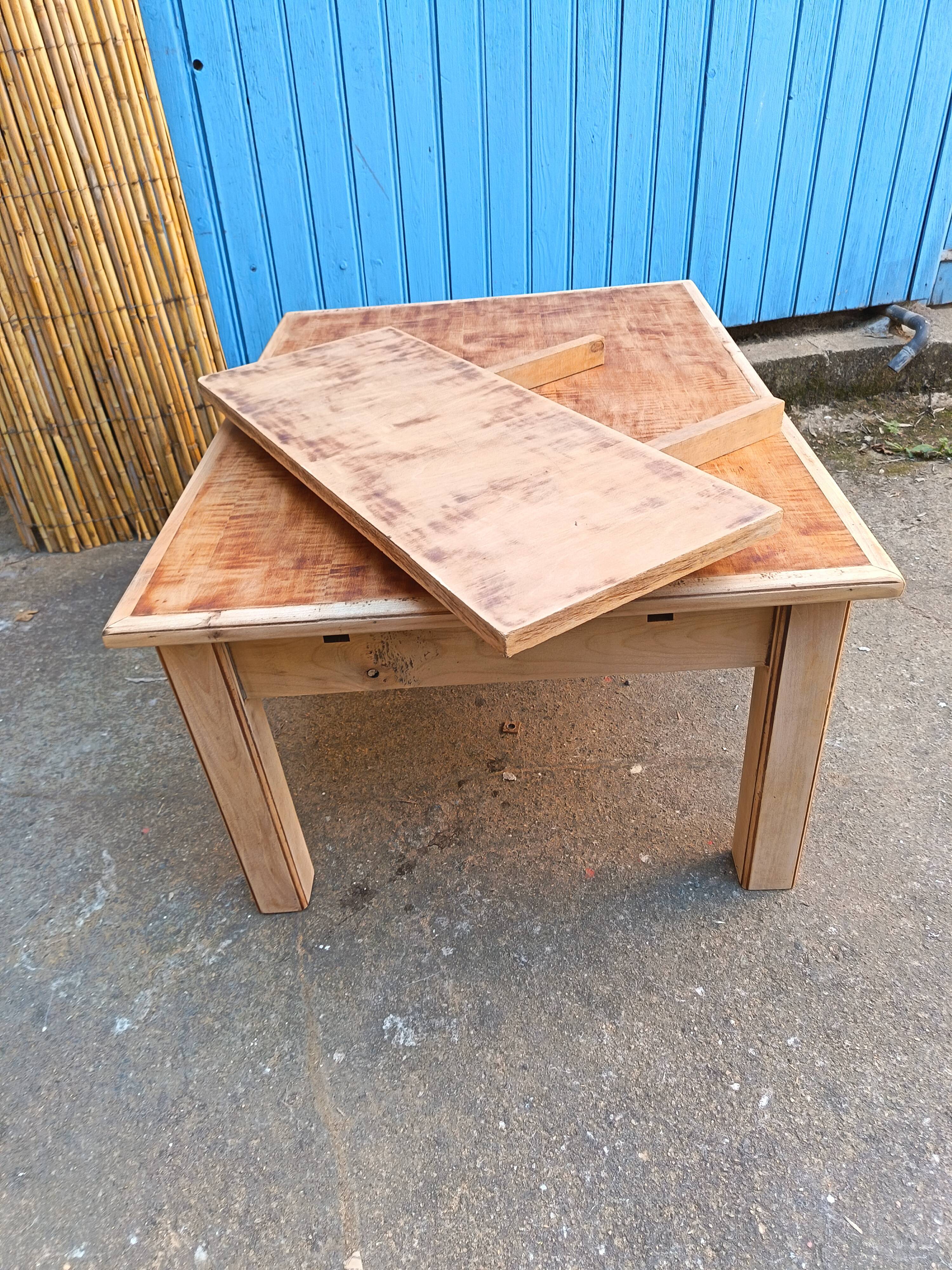 Wooden coffee table in Japanese style