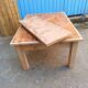 Wooden coffee table in Japanese style