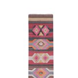 Vintage Turkish rug from Oushak, hand-woven 78x642 cm