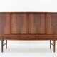 1960s H.P.Hansen Wooden Highboard , Denmark
