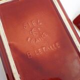 B. Letalle Art Deco Biscuit Box