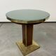 Jugendstil coffee table with hammered decoration.