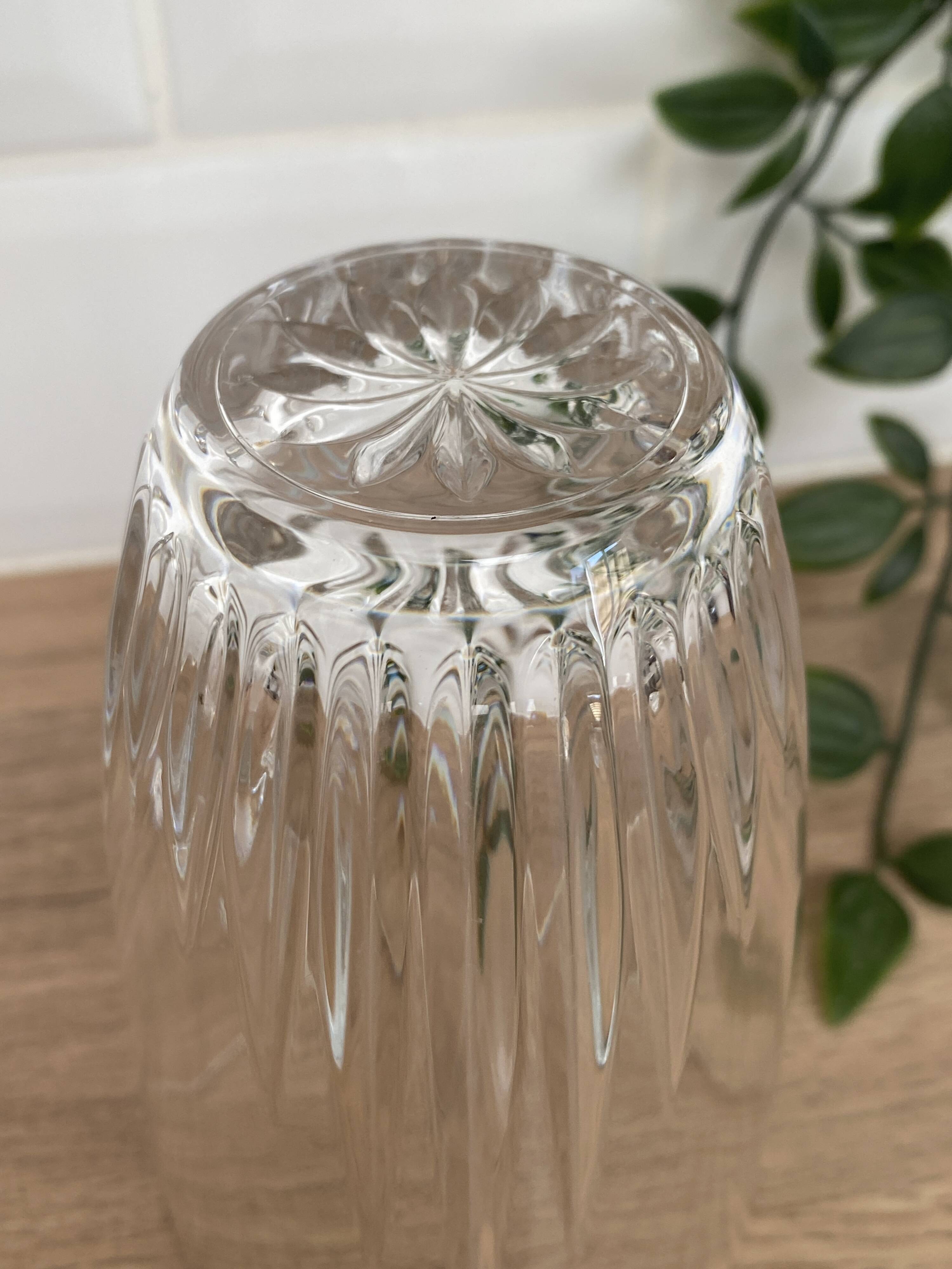 Set of 3 water glasses, Flanders Crystal, Austria model