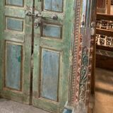 Ancienne porte indienne piece et patine d"origine