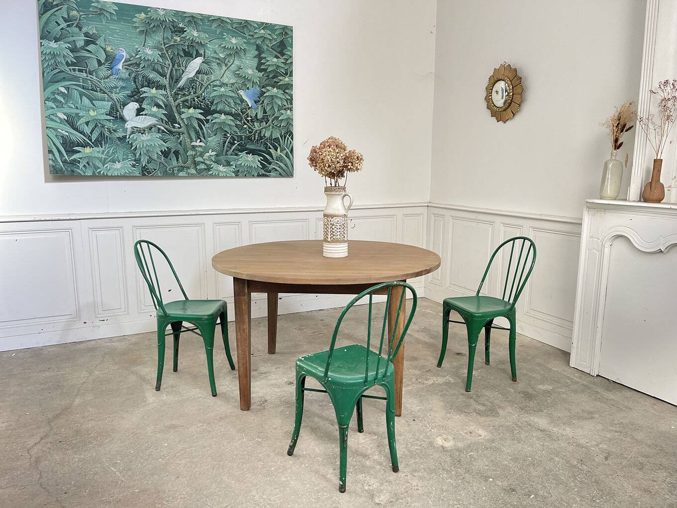 Set of 6 TOLIX chairs model "B"