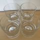 Kosta Boda Set of 4 Whiskey Glasses with Bubble Base