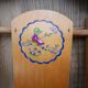 Wooden doll high chair