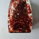 Blown glass bottle vase, Clichy glassworks