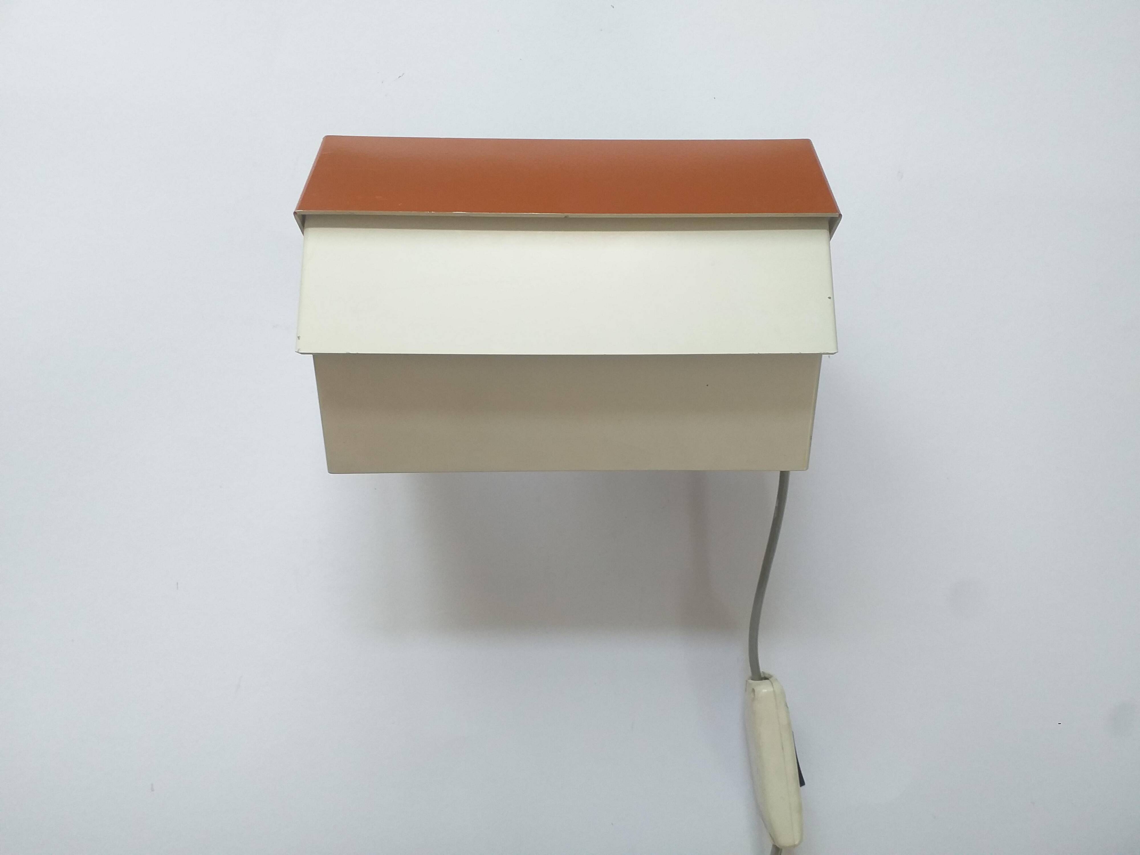 Pair of Midcentury Wall Lamps Napako, 1970s