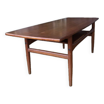 Table basse en teck par Robert Christensen pour Arrebo Möbler années 50/60