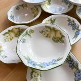 11 Churchill deep dessert plates