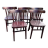 Set of 5 bistro chairs