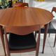 Set of 4 vintage Scandinavian teak chairs from the 1970s