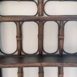 Rattan wall shelf from the 70s.